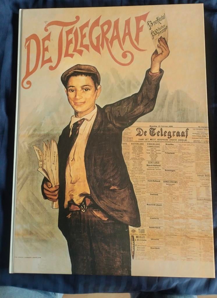 100 Jaar De Telegraaf Jubileumuitgave, Ophalen of Verzenden, Zo goed als nieuw, Krant
