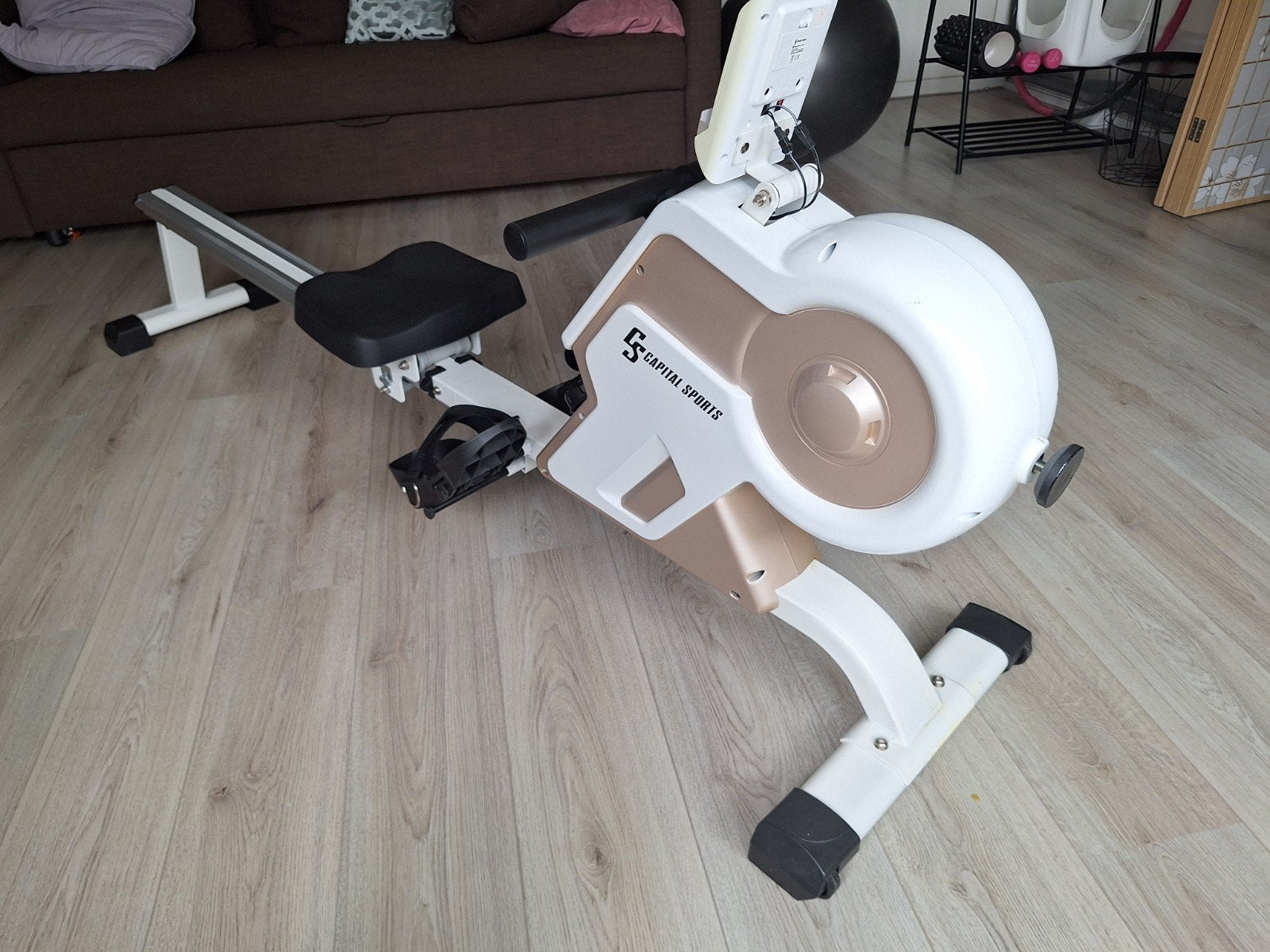 Hometrainer Capital Sports - Zo goed als nieuw, Ophalen, Zo goed als nieuw, Metaal, Benen