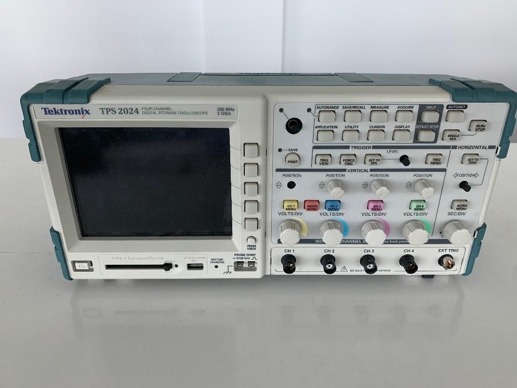 Tektronix TPS2024 200MHz 2GS/s - 4 Channel, Doe-het-zelf en Verbouw, Meetapparatuur, Gebruikt, Overige meters, Ophalen of Verzenden