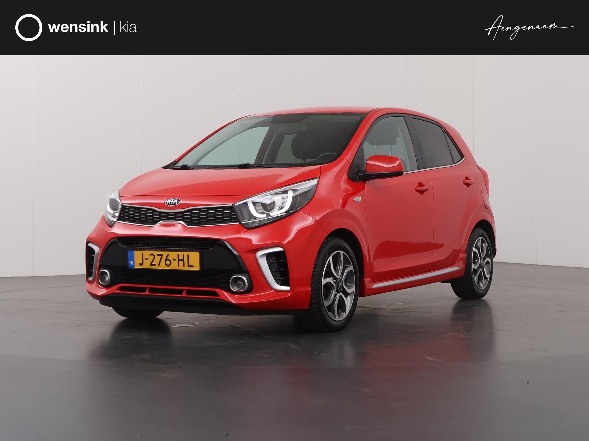 Kia Picanto 1.0 MPi GT-Line Edition | Navigatie | Parkeercam, Auto's, Voorwielaandrijving, Gebruikt, Euro 6, 4 stoelen