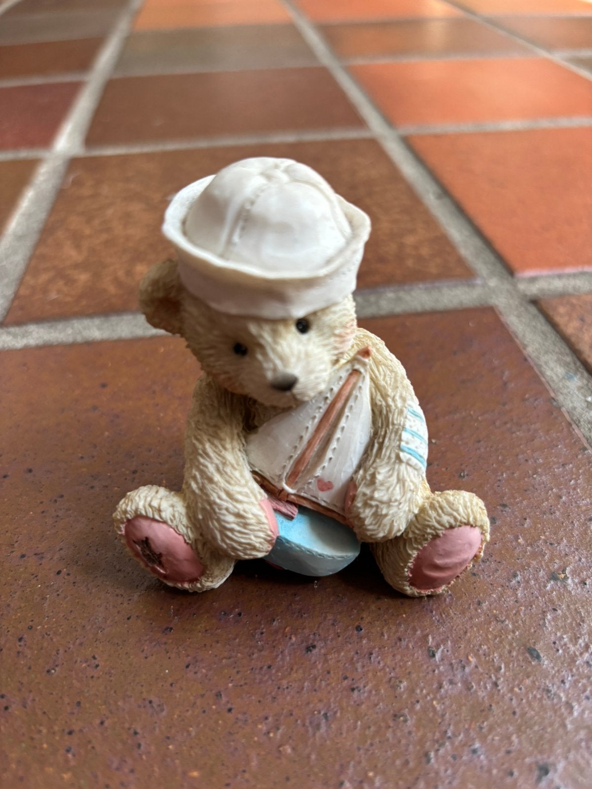 Cherished Teddies; Jonathan, Ophalen of Verzenden, Zo goed als nieuw, Beeldje, Cherished Teddies