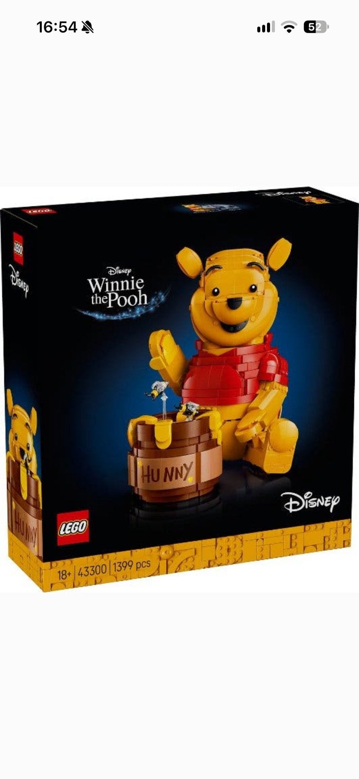 Winnie the pooh 43300, Kinderen en Baby's, Ophalen of Verzenden, Zo goed als nieuw
