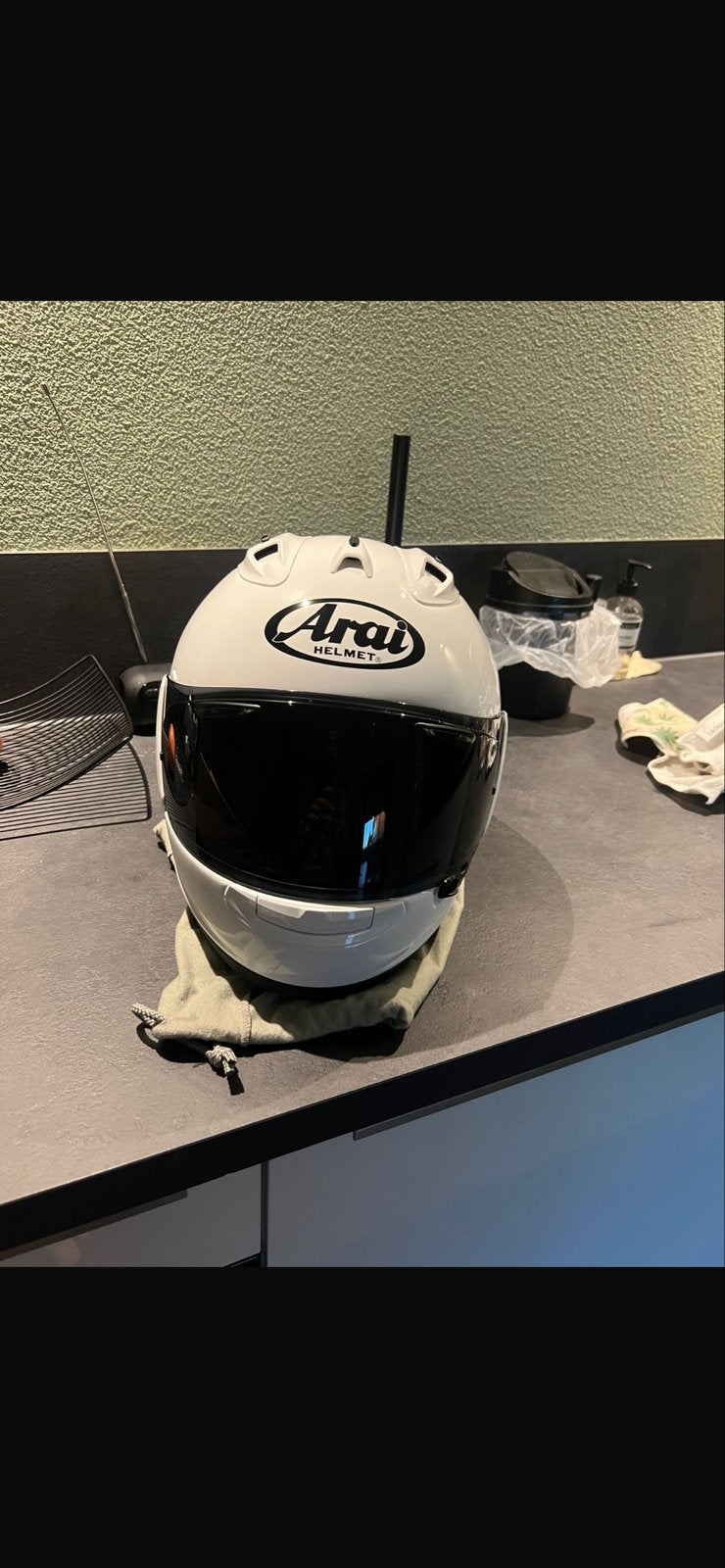 Arai RX-7 EVO FIM Racing 2 maat M, Ophalen of Verzenden, Tweedehands, Integraalhelm, Arai