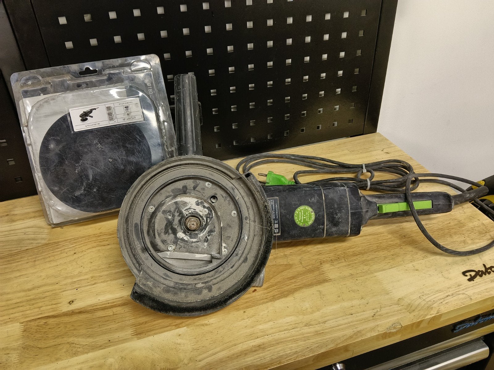 Festool RAS 180 e, Doe-het-zelf en Verbouw, Ophalen of Verzenden, Gebruikt, Minder dan 600 watt, Excentrische schuurmachine