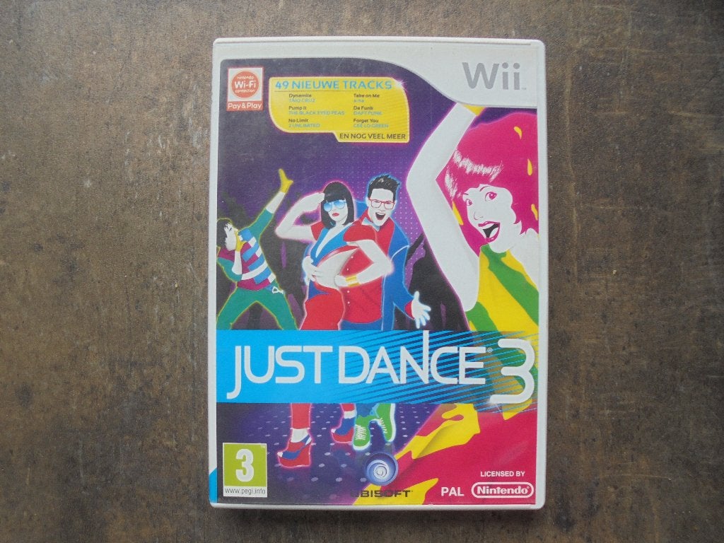Just Dance 3 voor Wii (zie foto's) VIII, Muziek, Gebruikt, Ophalen of Verzenden, 3 spelers of meer