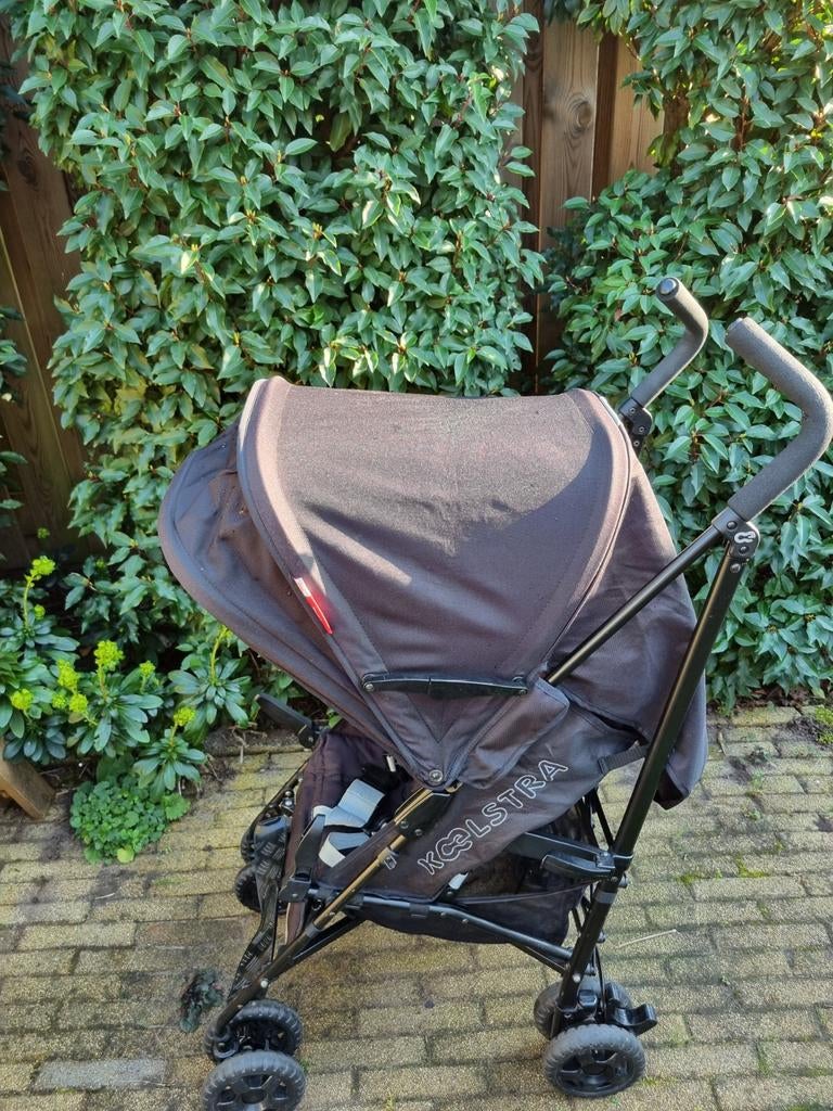 Koelstra buggy met zwenkwielen - Compact en handig, Kinderen en Baby's, Buggy's, Ophalen, Gebruikt, Koelstra, Zonnekap