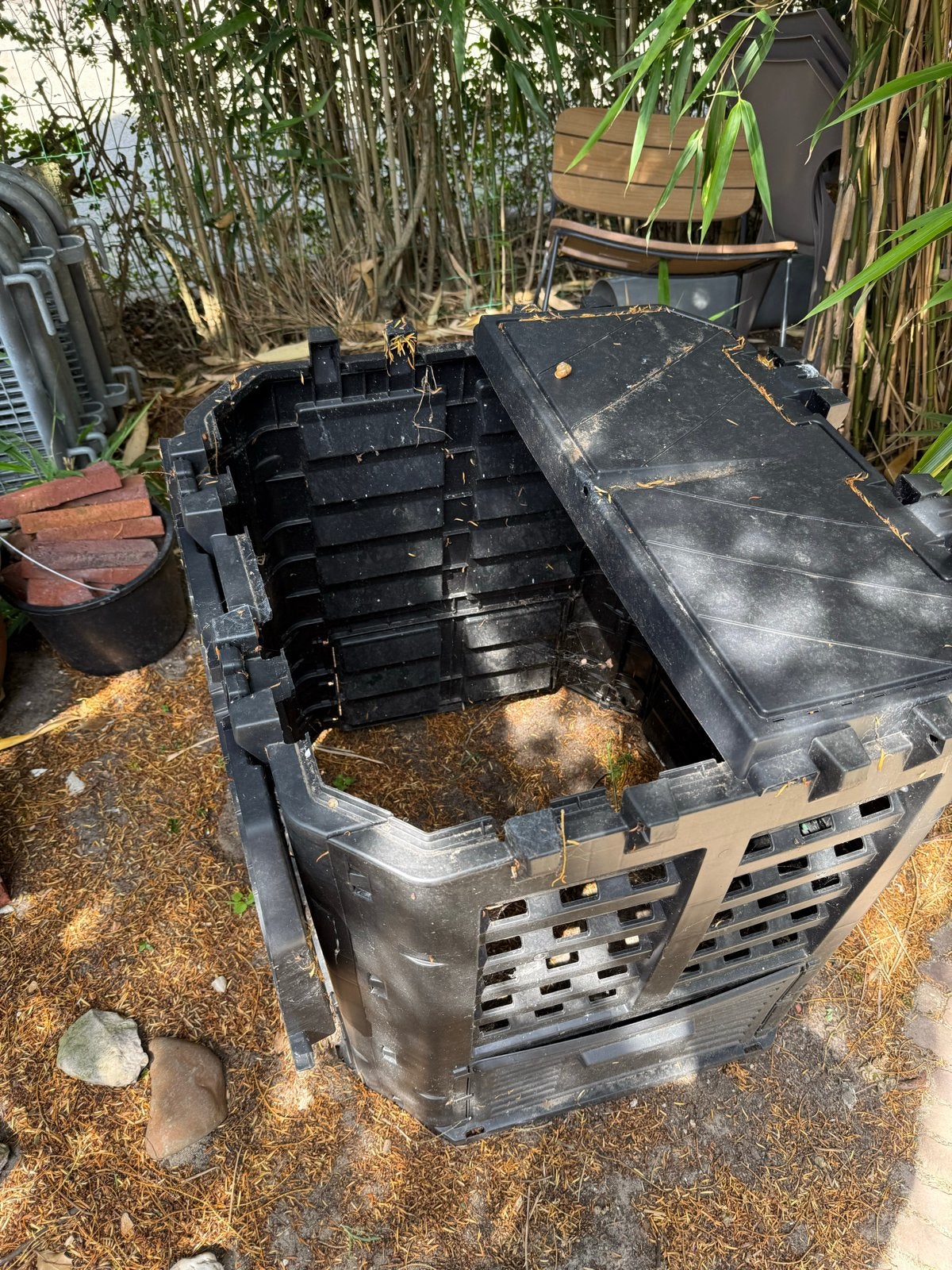 Parkside Compostbak 300 liter, Ophalen, Gebruikt