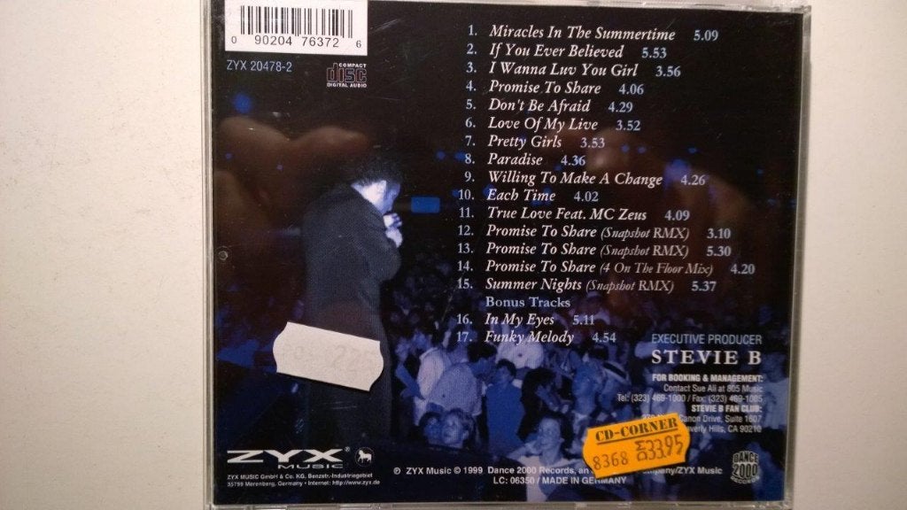 Stevie B - Freestyle Then And Now, Ophalen of Verzenden, Zo goed als nieuw, Pop, Album