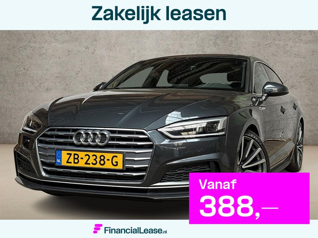Audi A5 Sportback 35 TFSI S-Line Sport Automaat (2X S-LINE,, 12 maanden, Gebruikt, 4 cilinders, Leder en Stof