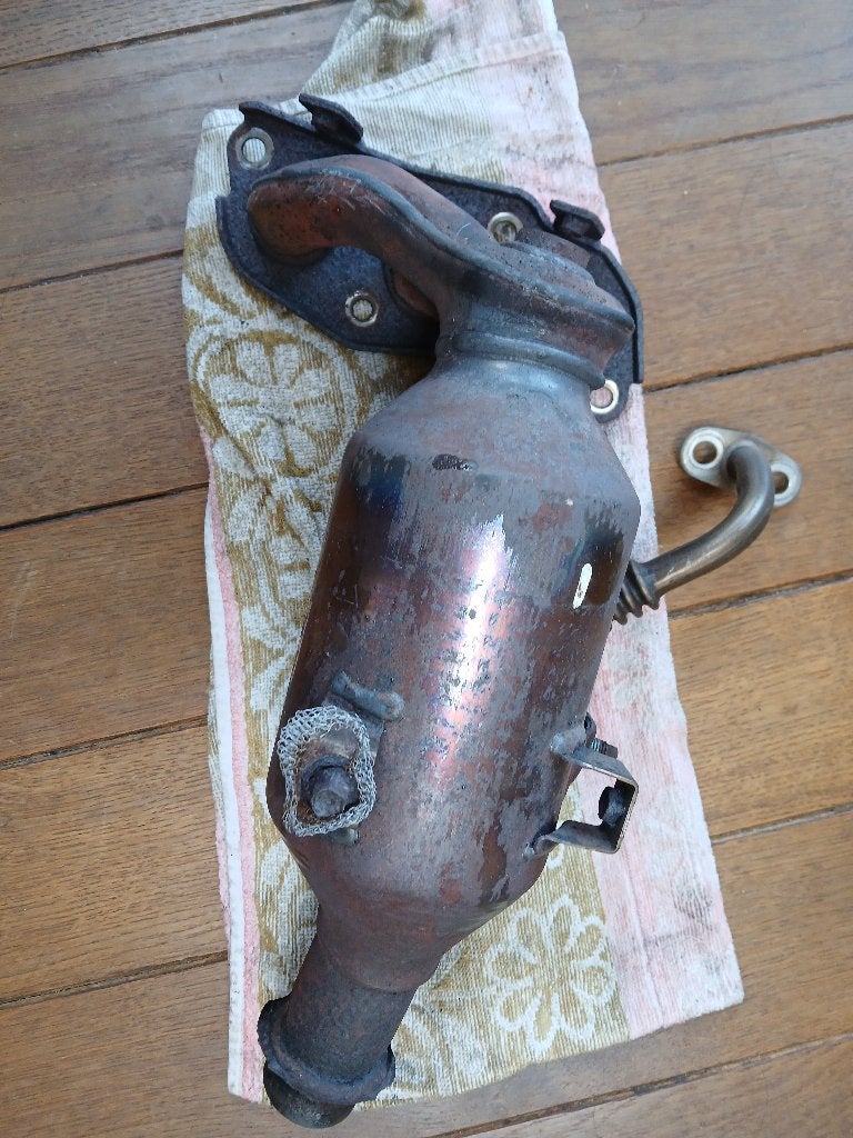 Katalysator Subaru Justy eerste montage, Ophalen, Gebruikt, Subaru