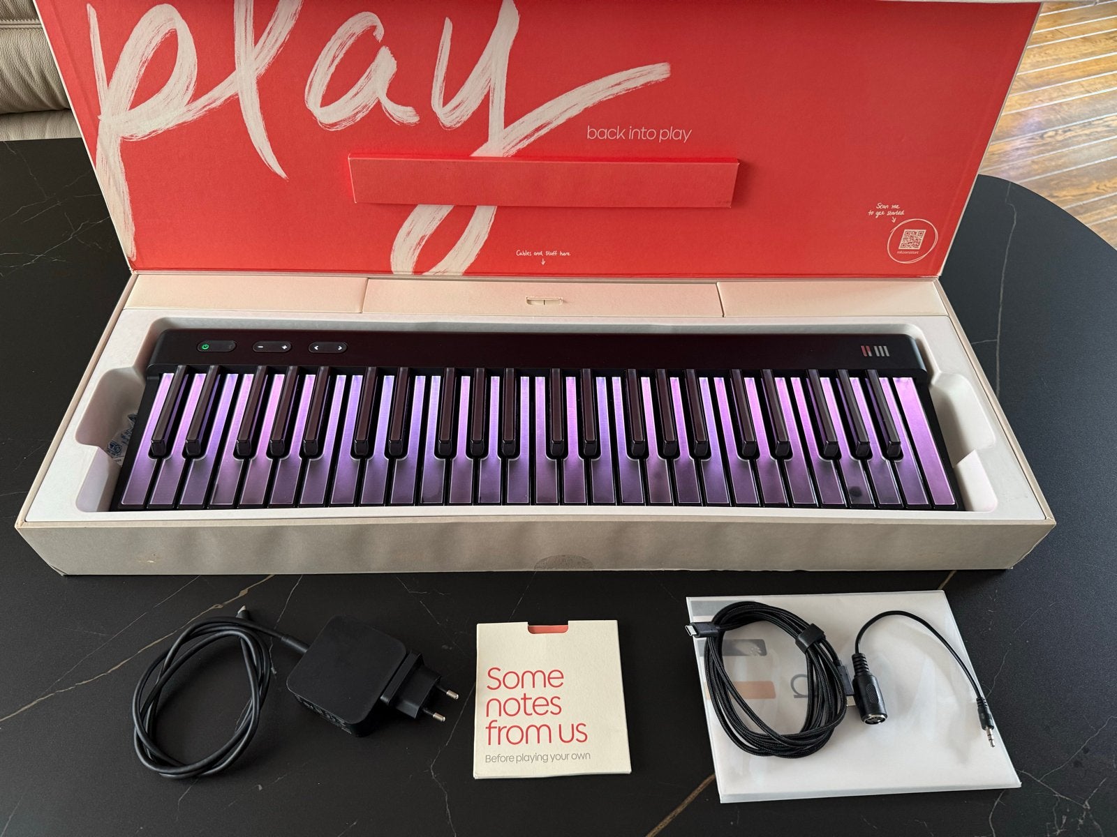 ROLI Piano - Zo goed als nieuw, Ophalen of Verzenden, Zo goed als nieuw, Aanslaggevoelig, 49 toetsen