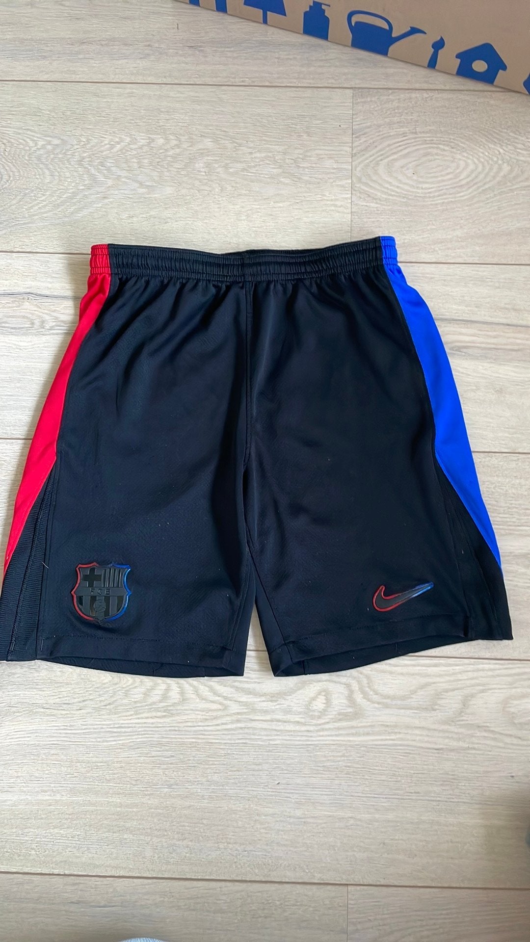FC Barcelona broekje 25/26, Zwart, Overige maten, Ophalen of Verzenden, Voetbal