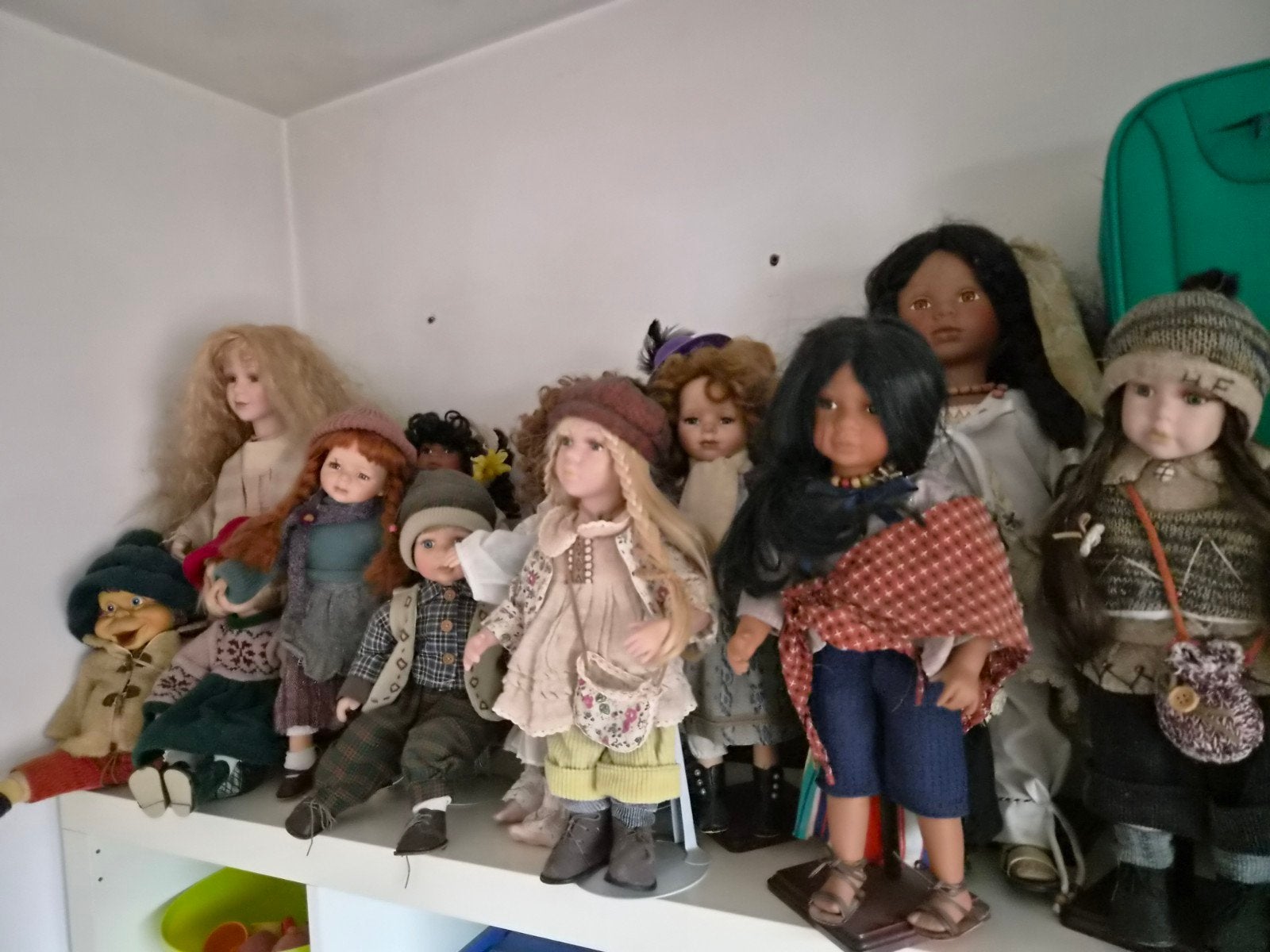 Verzameling van diverse poppen, Verzamelen, Ophalen, Gebruikt, Pop