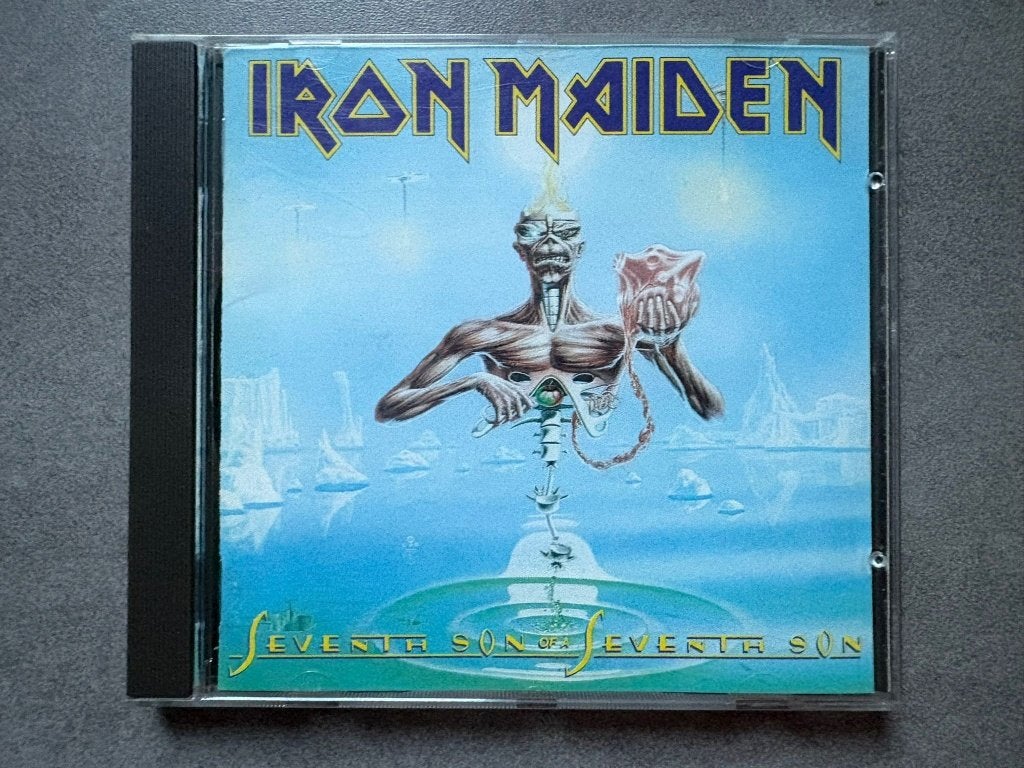 Iron Maiden - Seventh Son Of A Seventh Son, leuke cd goed, Ophalen of Verzenden, Zo goed als nieuw