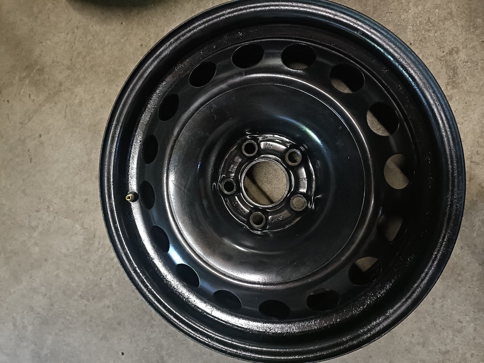 Set van 4 stalen velgen 16 inch volkswagen velgen, Auto-onderdelen, Gebruikt, Velg(en), 16 inch, Ophalen of Verzenden