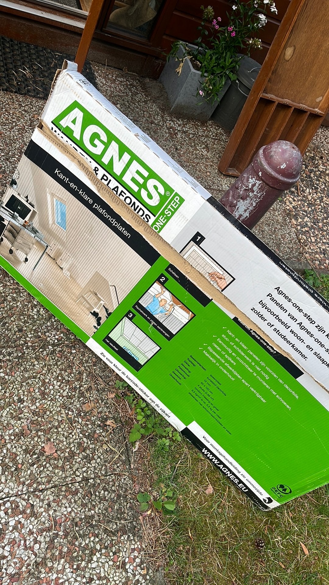 Agnesplaten 2 stuks, Doe-het-zelf en Verbouw, Platen en Panelen, Ophalen, Zo goed als nieuw