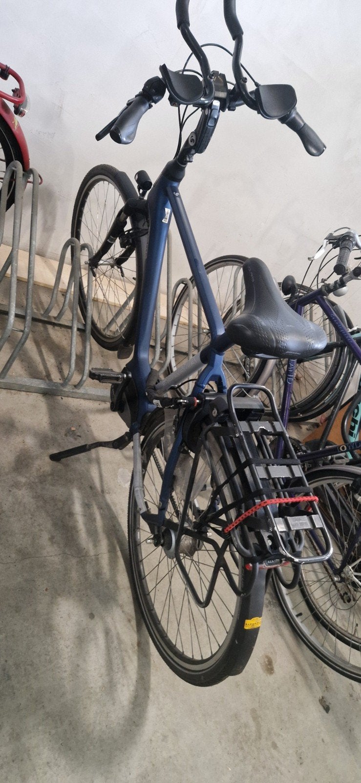 Gazelle elektrische heren fiets, Fietsen en Brommers, Fietsen | Dames | Damesfietsen, Gebruikt, Velgrem, Versnellingen, Ophalen of Verzenden
