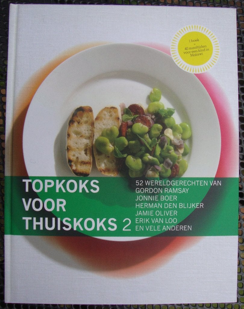 Topkoks voor Thuiskoks 2 - Kookboek met Wereldgerechten, Boeken, Ophalen of Verzenden, Gordon Ramsay, Jonnie Boer, Herman den Blijker, Jamie Oliver