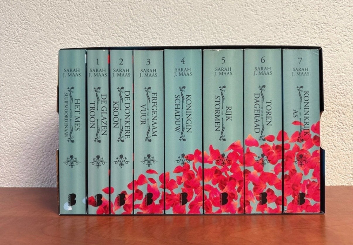 De Glazen Troon complete serie - Sarah J. Maas, Boeken, Ophalen, Zo goed als nieuw