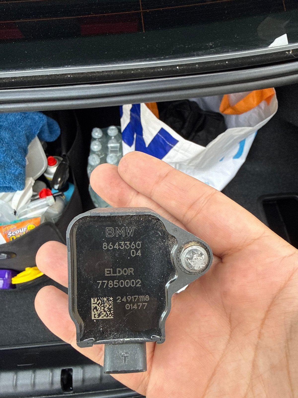 3x Bobine BMW F30 zgan (70.000km) - Origineel Eldor, Auto-onderdelen, Ophalen of Verzenden, Gebruikt, BMW