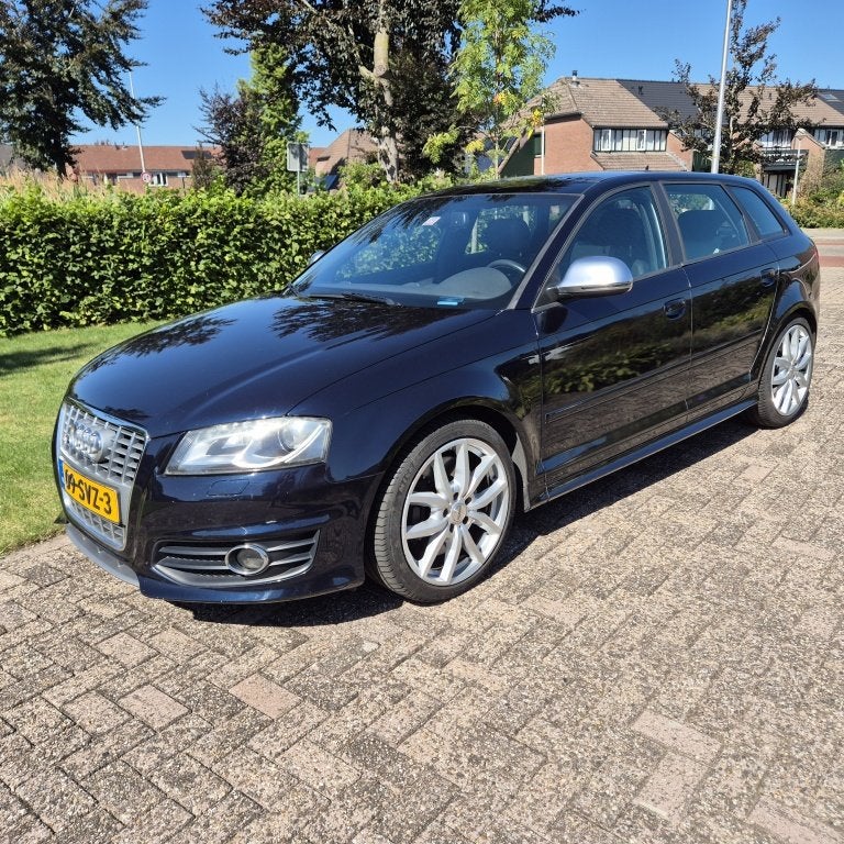 Audi S3 Sportback, leer, set w.banden op 2.0 T S3 q. Ambit.P, Auto's, Audi, Gebruikt, Parkeersensor, 4 cilinders, 1984 cc