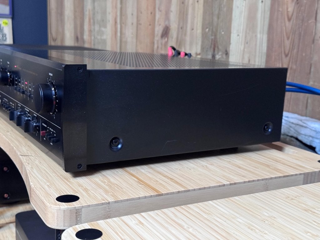 Accuphase E-205, Audio, Tv en Foto, Versterkers en Receivers, Gebruikt, 60 tot 120 watt, Stereo, Ophalen