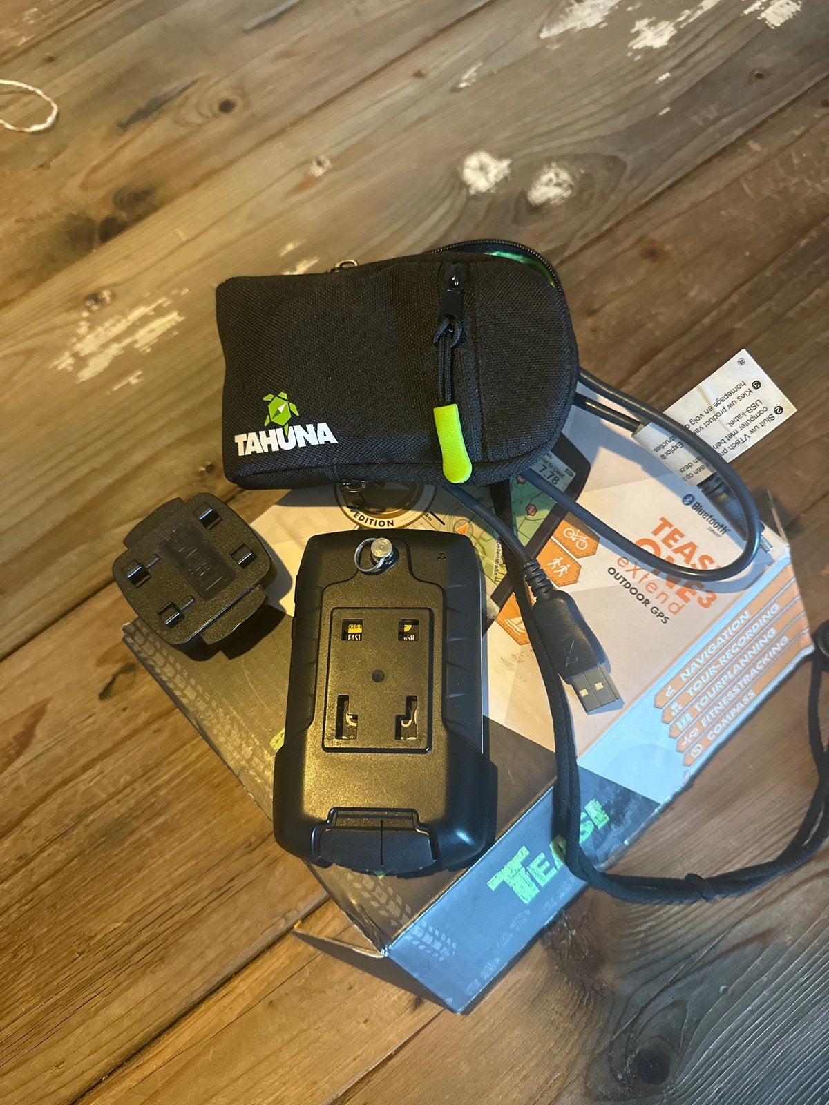 Teasi One 3 eXtend Outdoor GPS Fietsnavigatie, Ophalen, GPS, Zo goed als nieuw