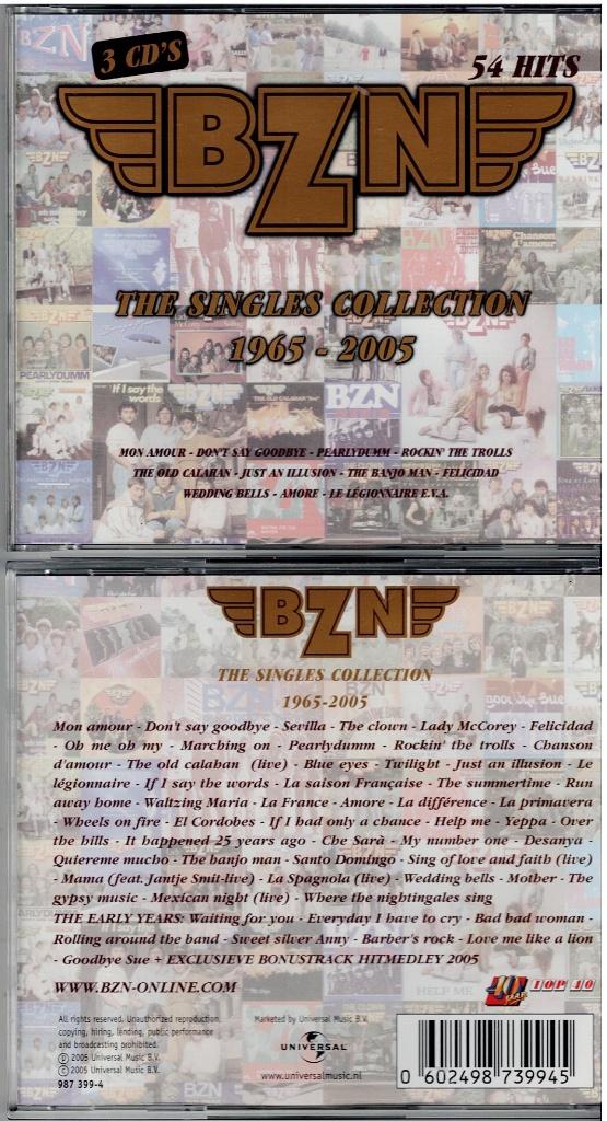 BZN THE SINGLES COLLECTION 1965 - 2005, Ophalen of Verzenden, Zo goed als nieuw, Pop