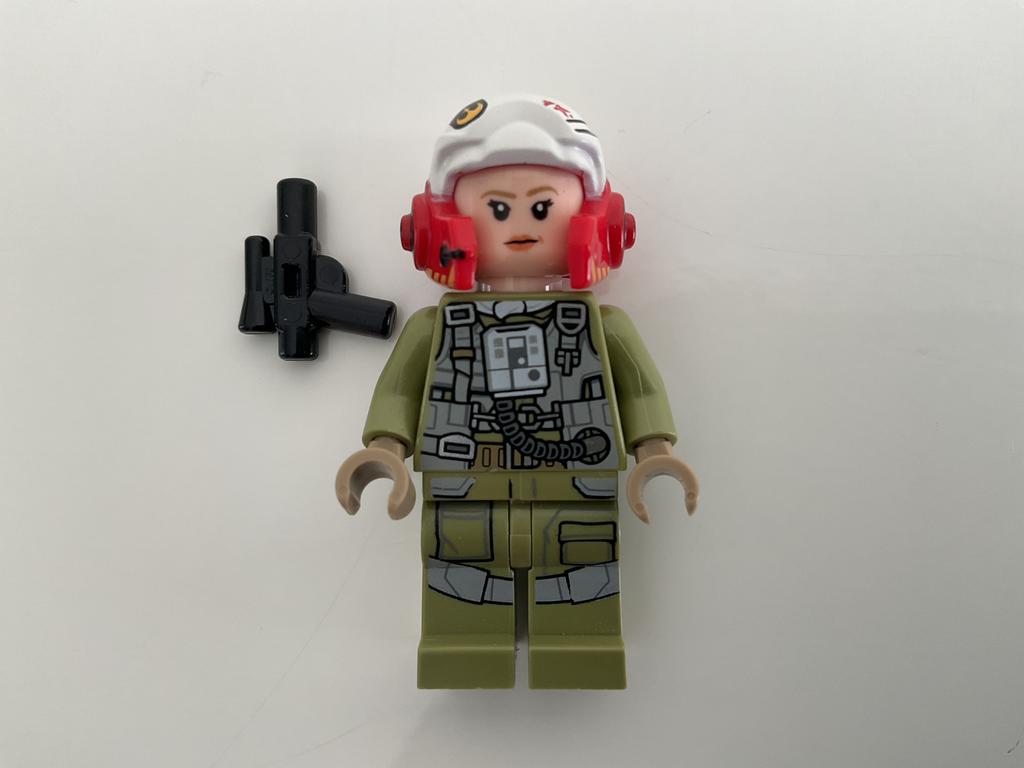 LEGO Star Wars - minifiguur - sw0884 - Pilot A-wing - Tallie, Compleet, Star Wars, Lego, Ophalen of Verzenden