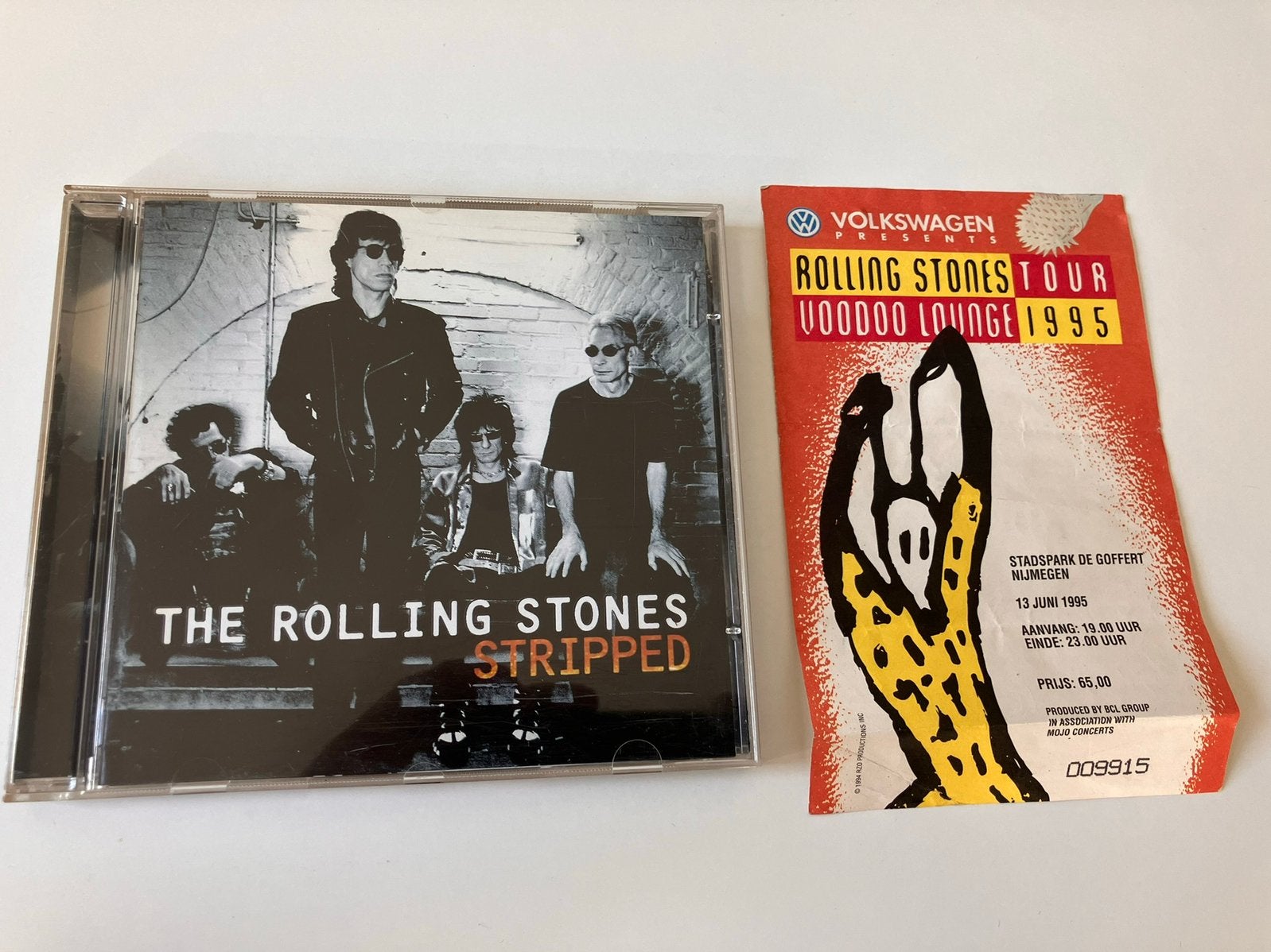 Rolling Stones - Stripped (met concertjaartje), Ophalen of Verzenden, Zo goed als nieuw, Classic Rock, Live-album