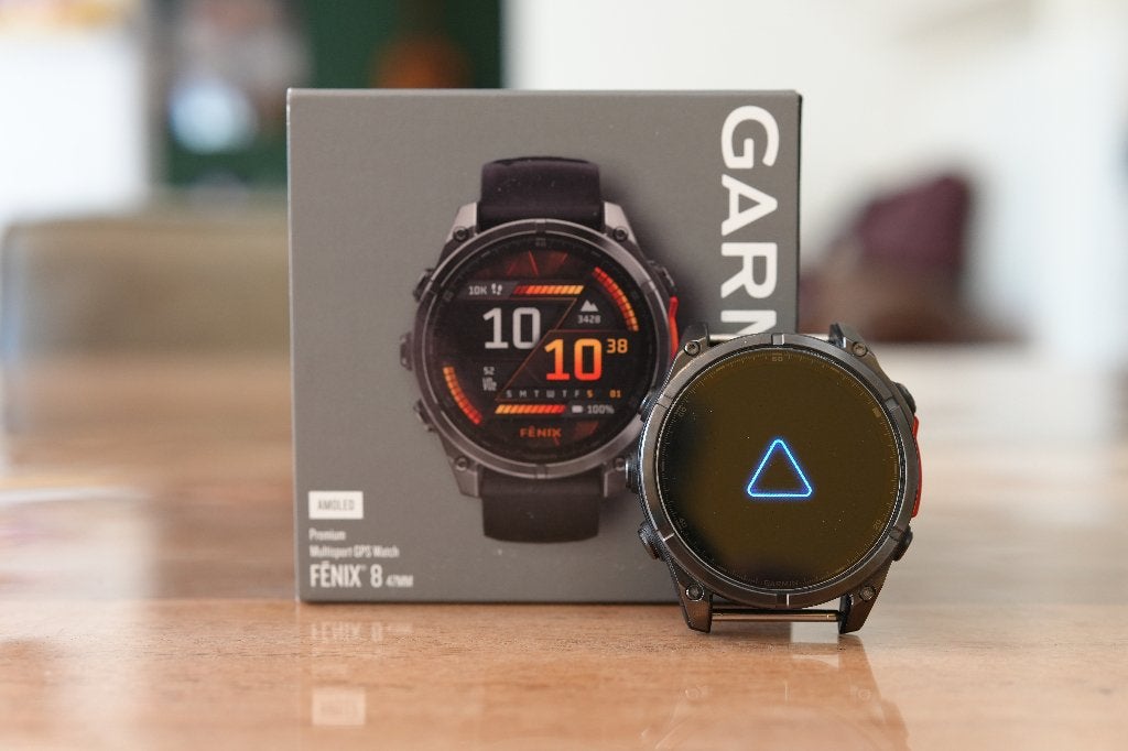 GARMIN fenix 8 - 47 mm - Smartwatch Zwart, Ophalen, Zwart, Garmin, Zo goed als nieuw