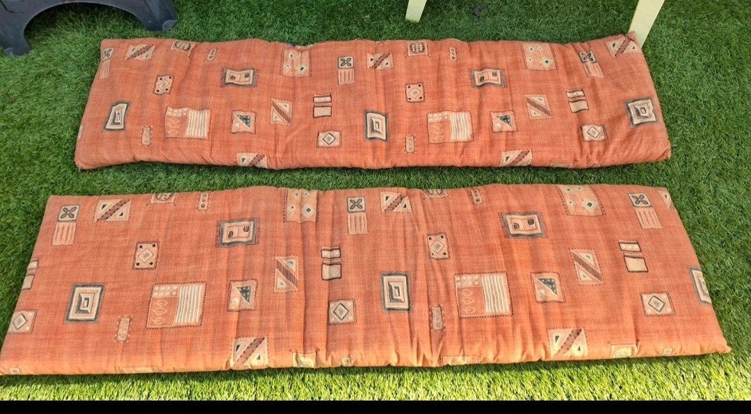 2 tuinbank kussens 130x30cm, Ophalen
