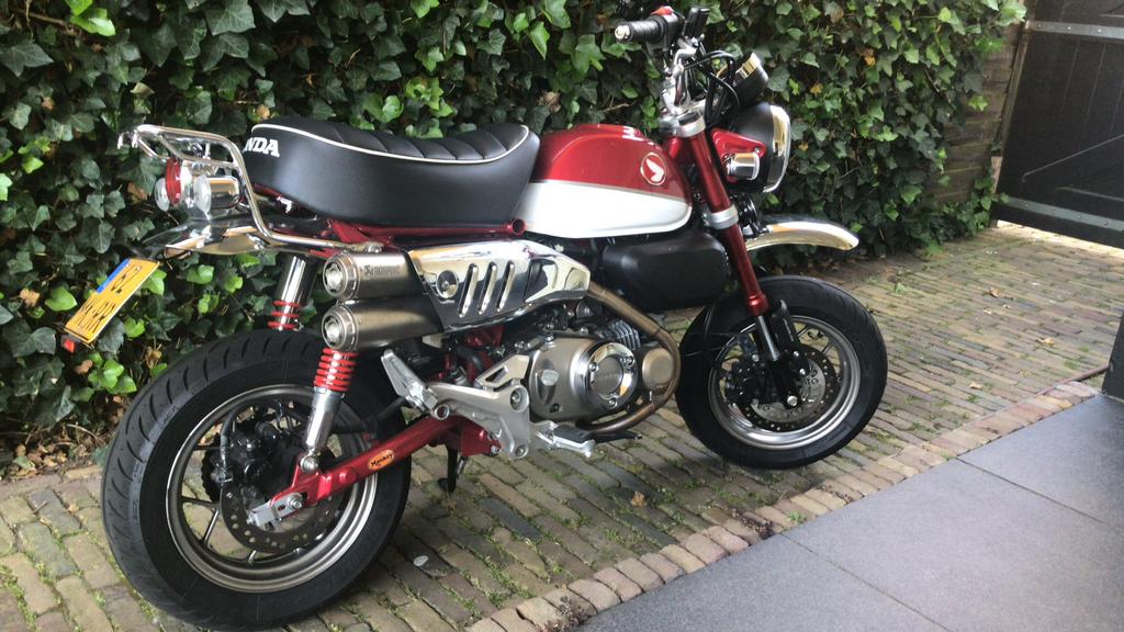 Honda Monkey Z125 Akrapovic uitlaat, Motoren, Ophalen of Verzenden