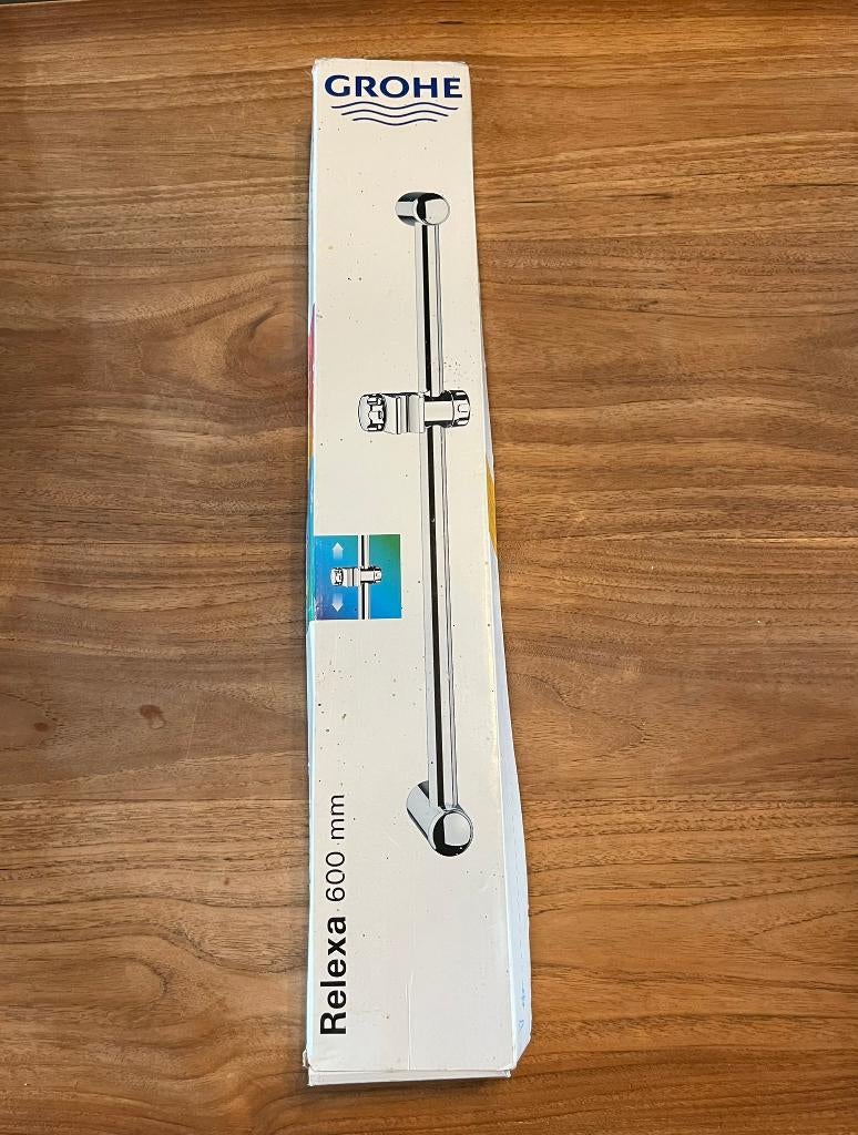 Grohe glijstang Relaxa 600mm, Ophalen of Verzenden, Nieuw, Chroom, Douche