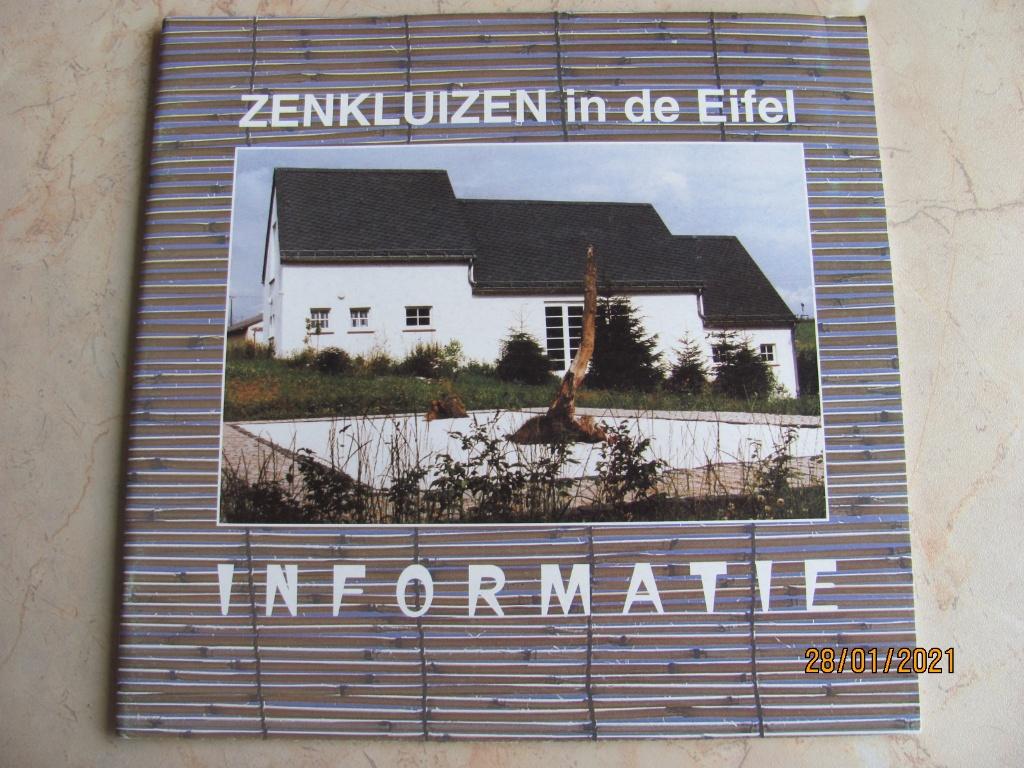 NIEUW Boekje brochure "ZENKLUIZEN in de Eifel" lekenklooster, Boeken, Meditatie of Yoga, Overige typen, Nieuw, Diverse auteurs