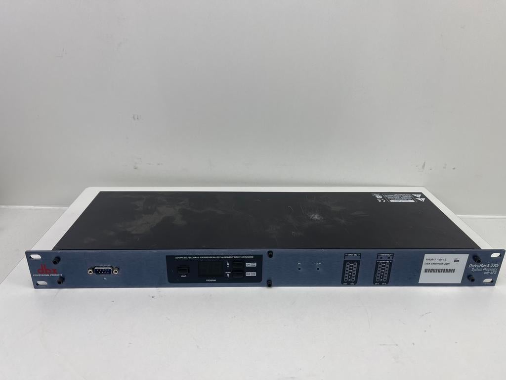 DBX Drive Rack 220i  Systeem Processor  €671,00 nu €160,00, Ophalen, Zo goed als nieuw, Overige typen