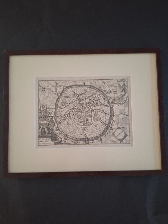 Leuven Belgie (1650)  ets, Ophalen