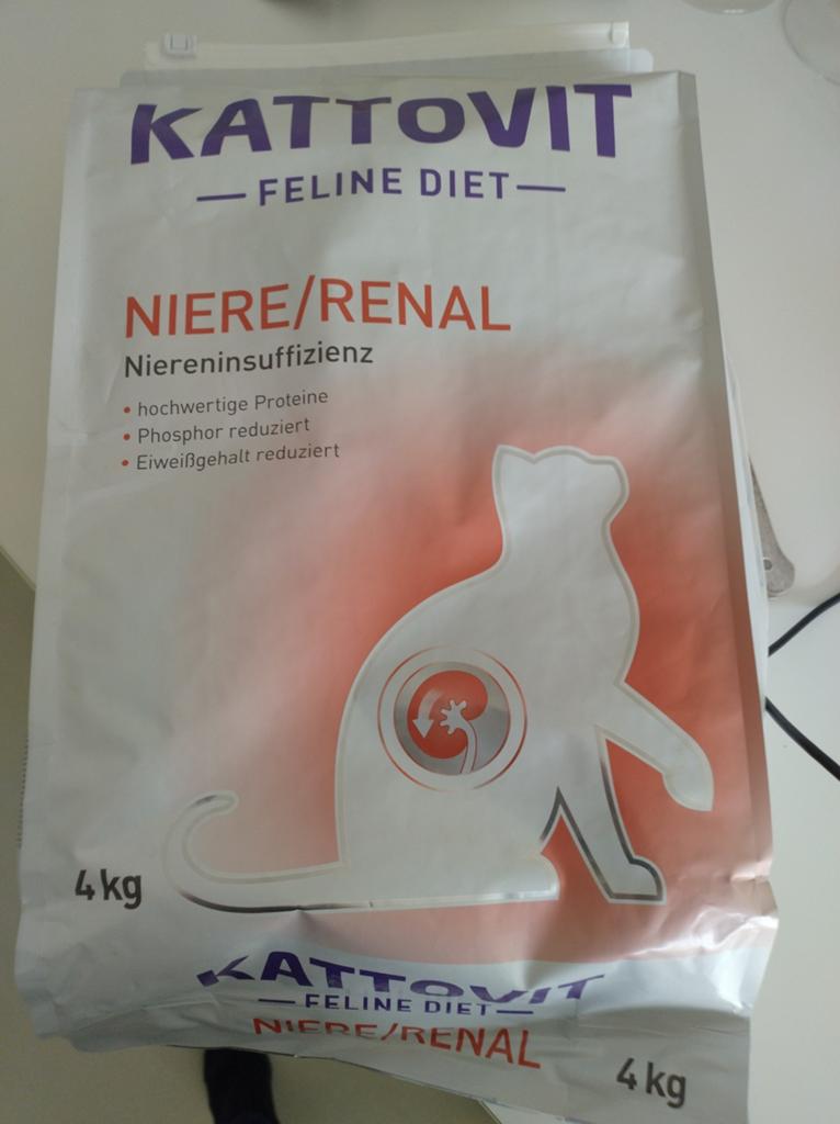 Kattovit - nier dieet 4kg, Dieren en Toebehoren, Ophalen, Kat