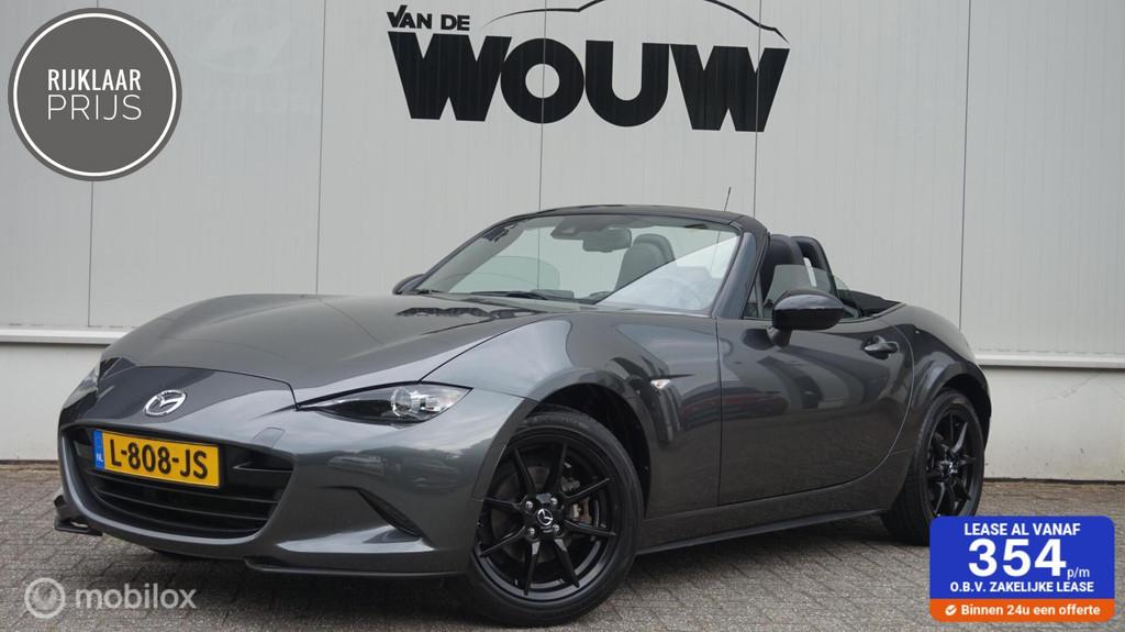 Mazda MX-5 1.5 SkyActiv-G 132PK Navigatie | Cruise Control |, Auto's, Mazda, Bedrijf, Te koop, MX-5, ABS, Airbags, Airconditioning
