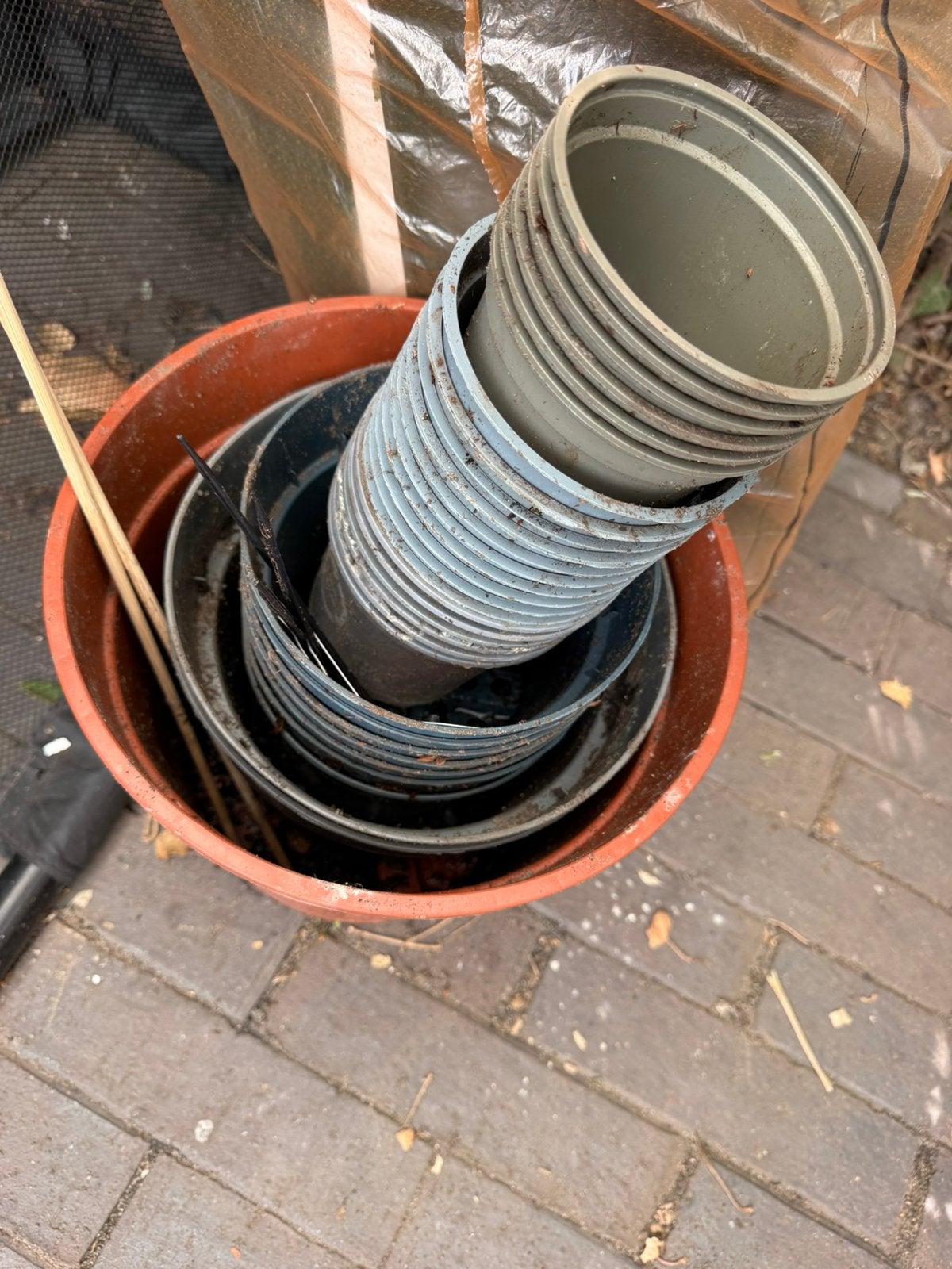 Plantenbakjes en plantentrays verschillende maten, Tuin en Terras, Ophalen of Verzenden, Gebruikt