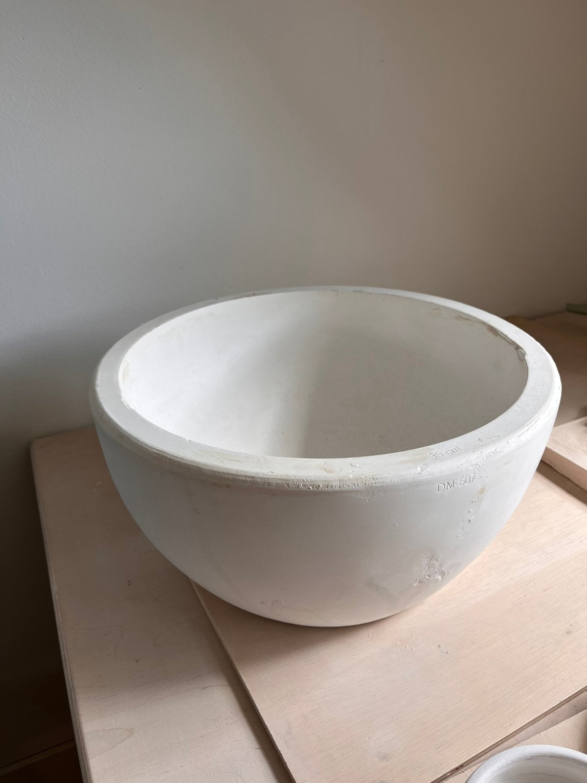 Gips druk/gietmal 35 cm bol vorm, Ophalen, Zo goed als nieuw