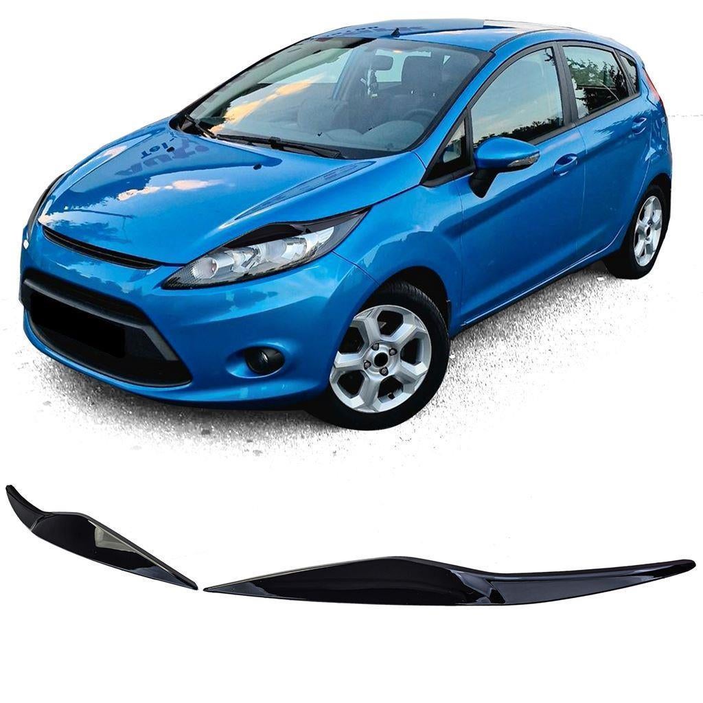 Koplamp Spoiler Boos Kijkers Zwart voor Ford Fiesta 08/12, Auto diversen, Tuning en Styling, Verzenden, Automotive Parts, A.parts@hotmail.nl