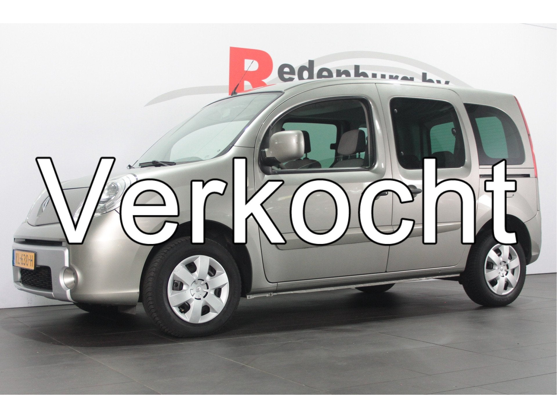 Renault Kangoo Family 1.6-16V Privilège - Automaat // VERKO, Auto's, Gebruikt, 4 cilinders, Bruin, Kangoo