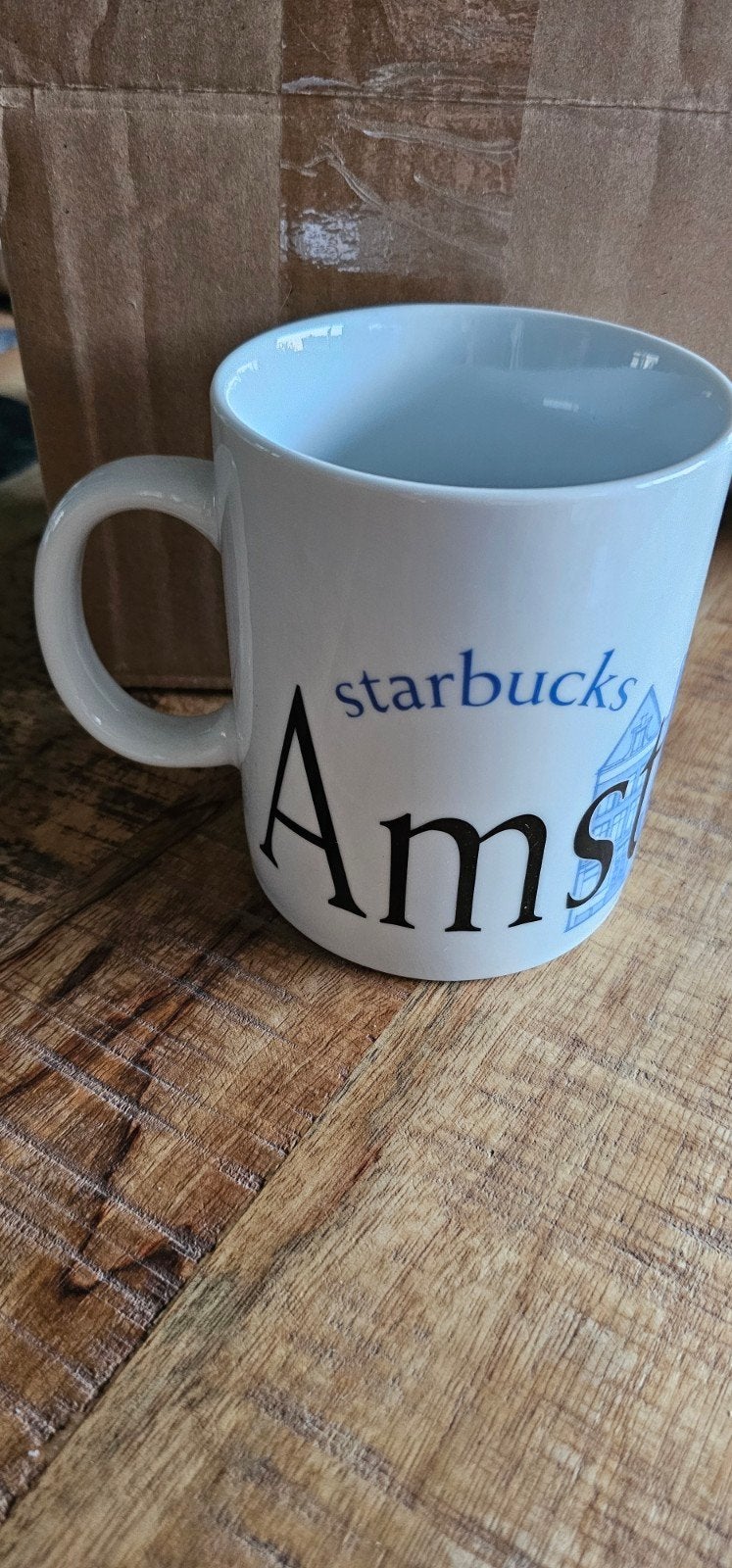 Starbucks City Mug Amsterdam Collector Series, Overige typen, Ophalen of Verzenden, Zo goed als nieuw, Steen/keramiek