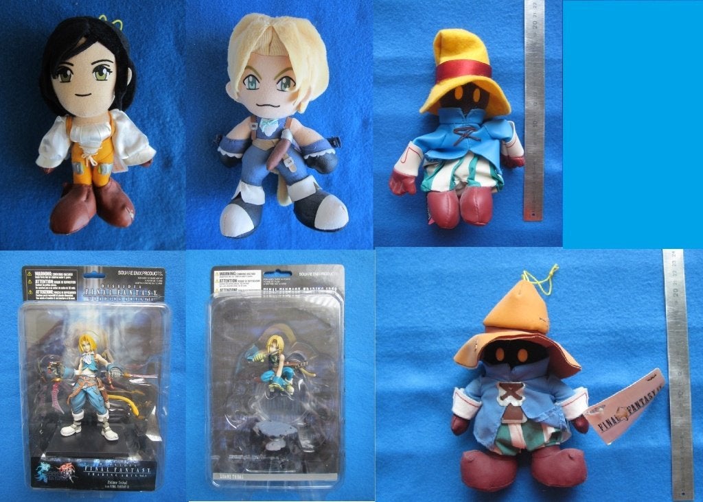 Final Fantasy 9 IX figuur Zidane, Garnet, Vivi, Oglop CId, Verzamelen, Ophalen of Verzenden