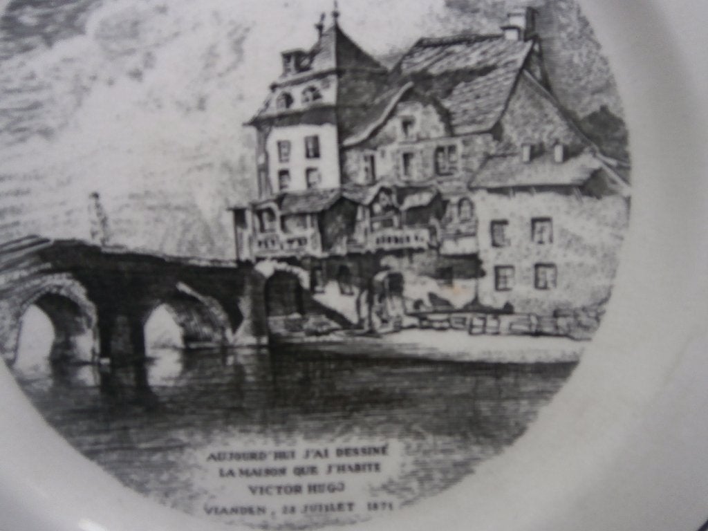 VIANDEN (belg. ) mooi wandbordje van villeroy en boch, Ophalen