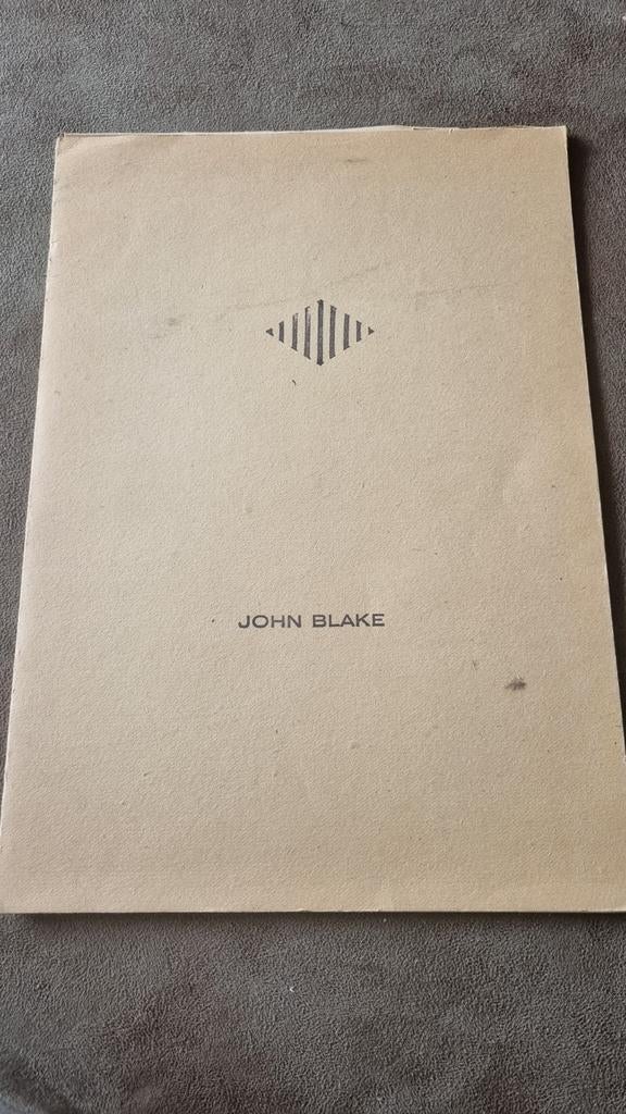 John Blake - Galeria Potocka - Kunstcatalogus, Ophalen of Verzenden