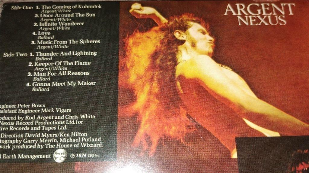 Argent - Nexus [Cardsleeve], Ophalen of Verzenden, Zo goed als nieuw, Poprock