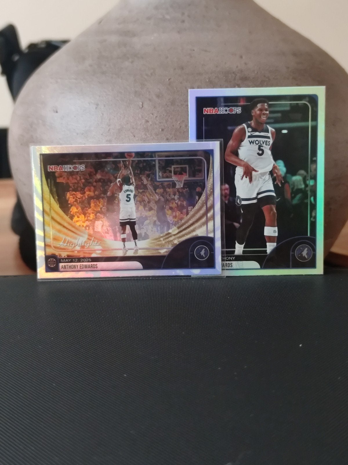 Anthony Edwards Minnesota Timberwolves NBA Hoops Kaarten, Ophalen of Verzenden, Zo goed als nieuw, Overige sporten, Spelerskaart