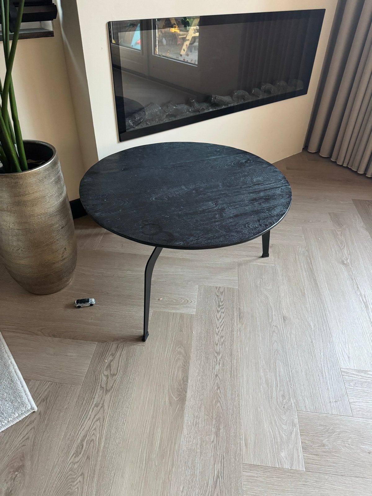 Mooie salontafel van Haco, 70 cm breed, Ophalen, 50 – 75, Gebruikt, Rond